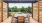 a table and chairs on a deck